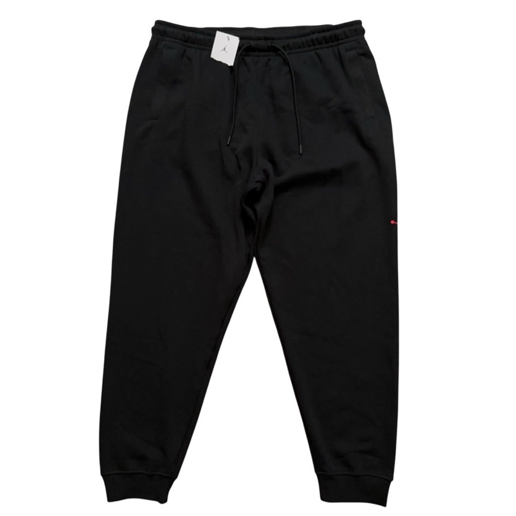 Nike Air Jordan Sweatpants Mens Size 2xl Eseentials Fleece Joggers Black New